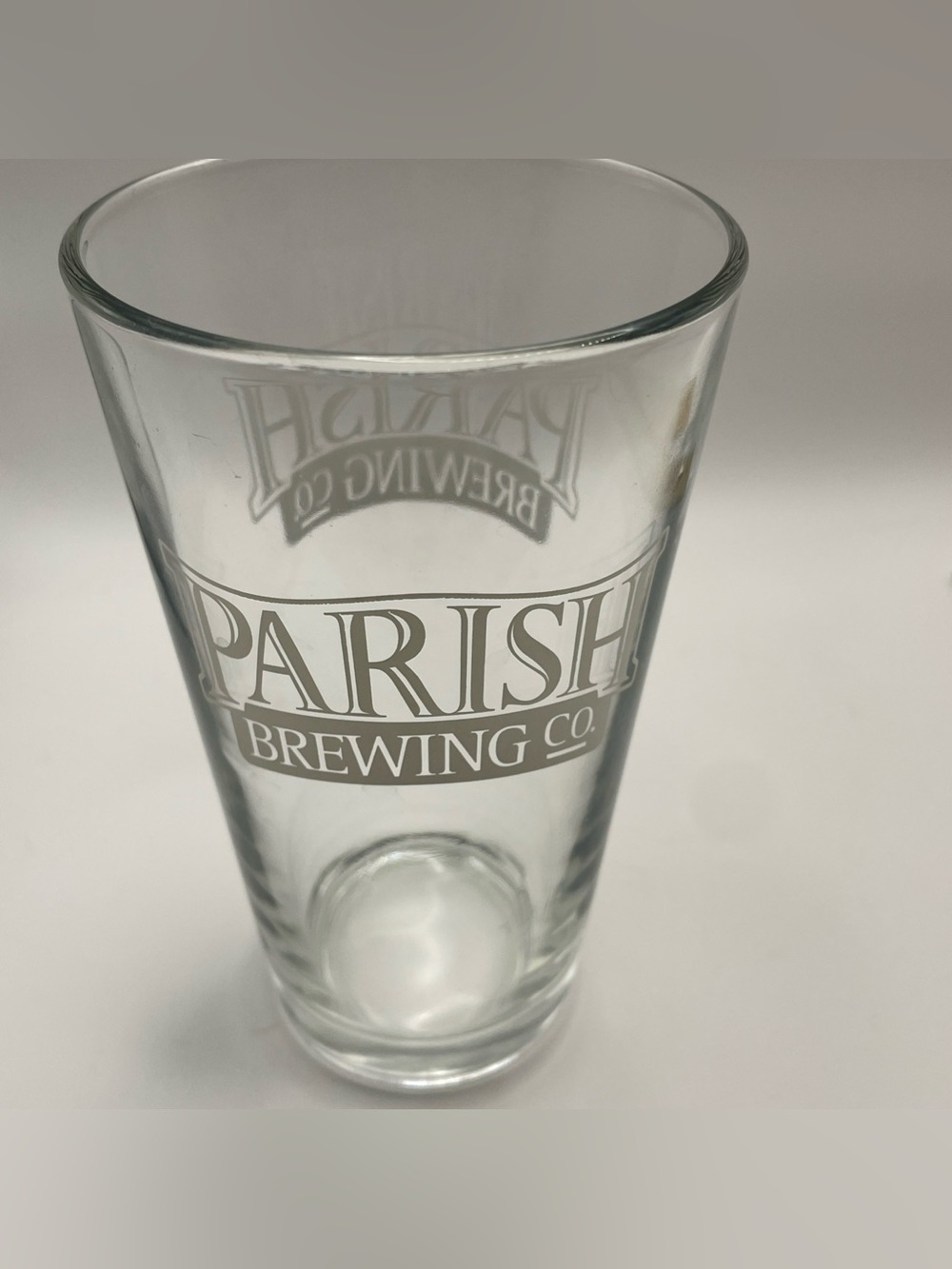PARISH BREWING Company Pint Beer Glass